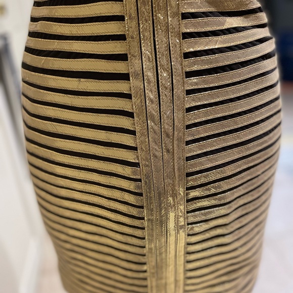 BCBGMaxAzria Bandage Bodycon strappy cocktail dress size 6 Hit up 2023 in style! - Picture 11 of 12